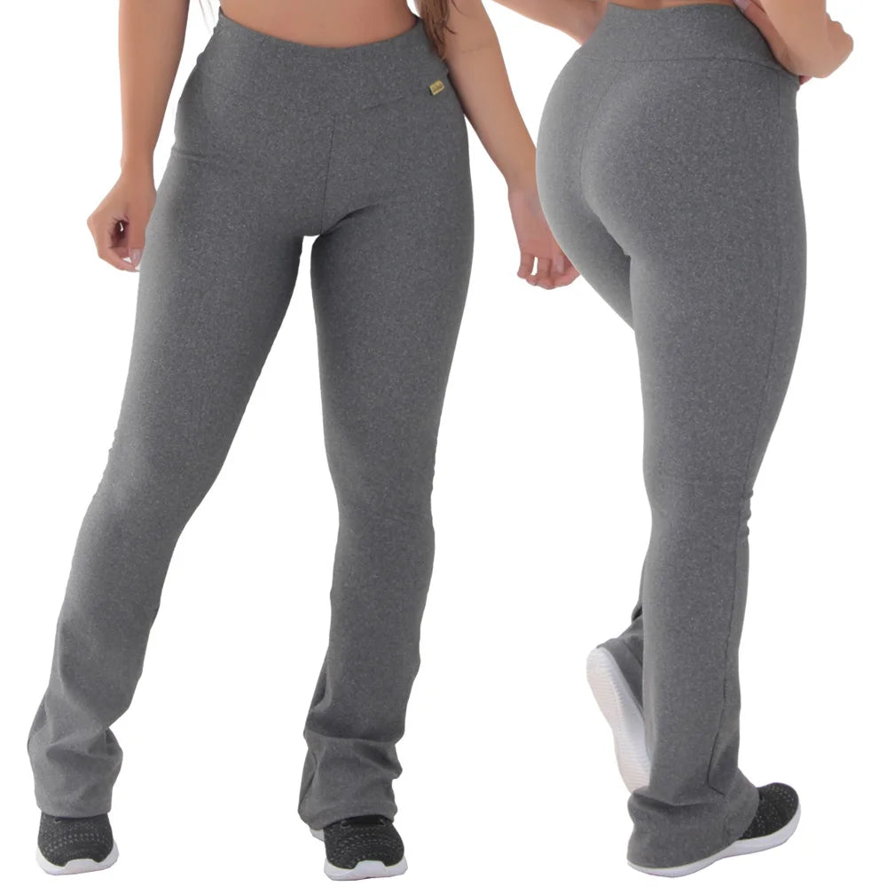 KIT Compre 2 leve 3 LEGGINGS TÉRMICA PELUCIADA FLARE BAILARINA