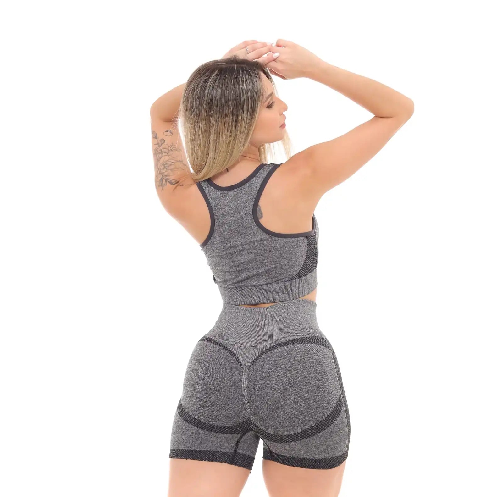 Kit com Top e Calça Legging Para Academia