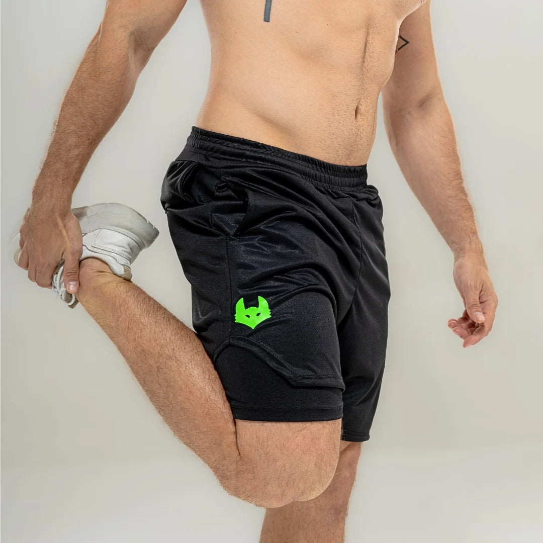 Shorts Masculino para Treino com Dupla Camada