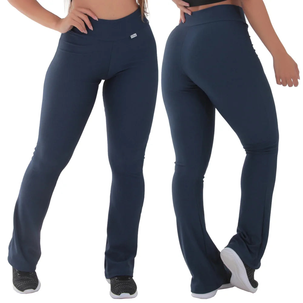 KIT Compre 2 leve 3 LEGGINGS TÉRMICA PELUCIADA FLARE BAILARINA