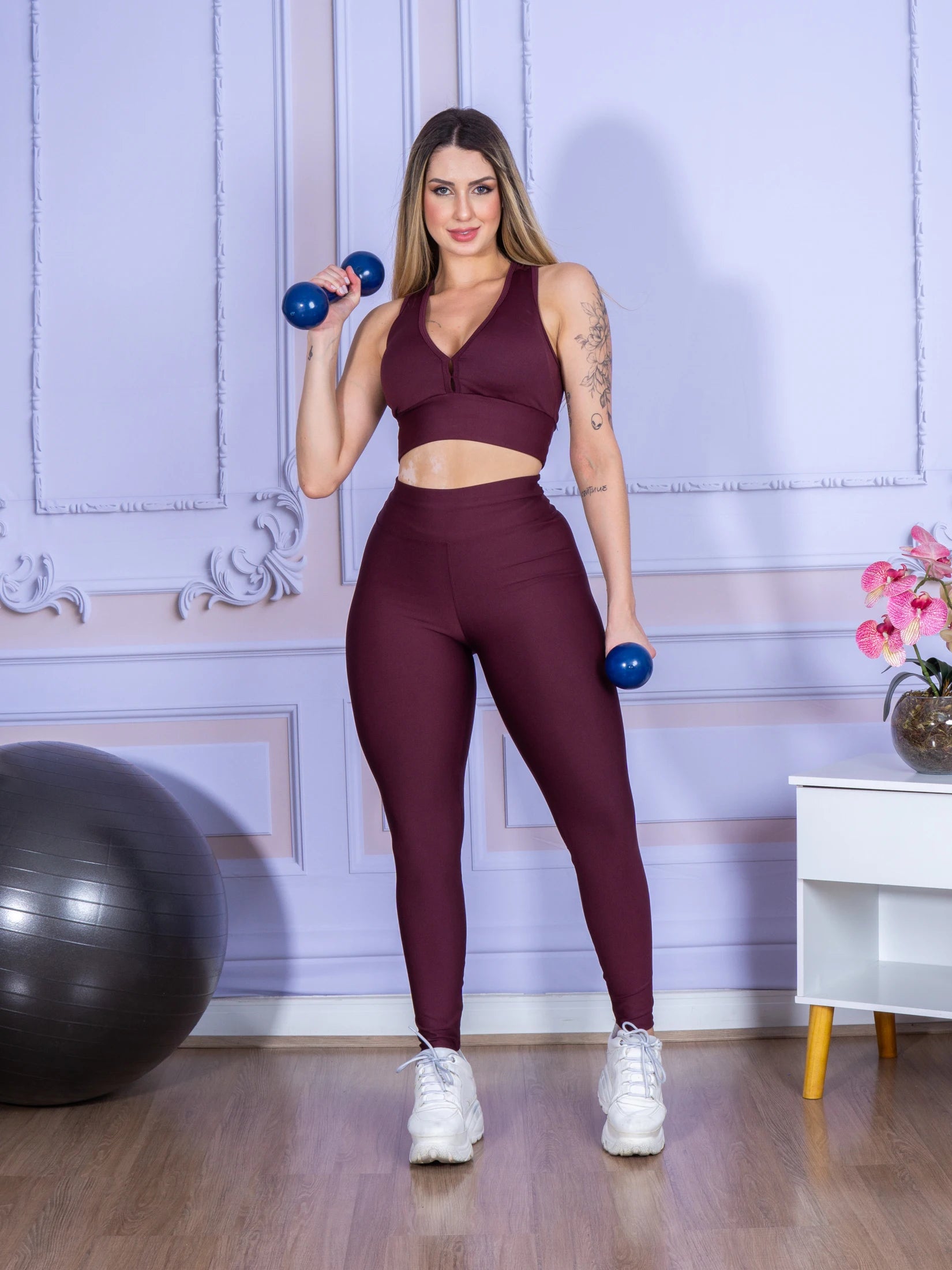 Conjunto Legging Suplex + Top Nadador