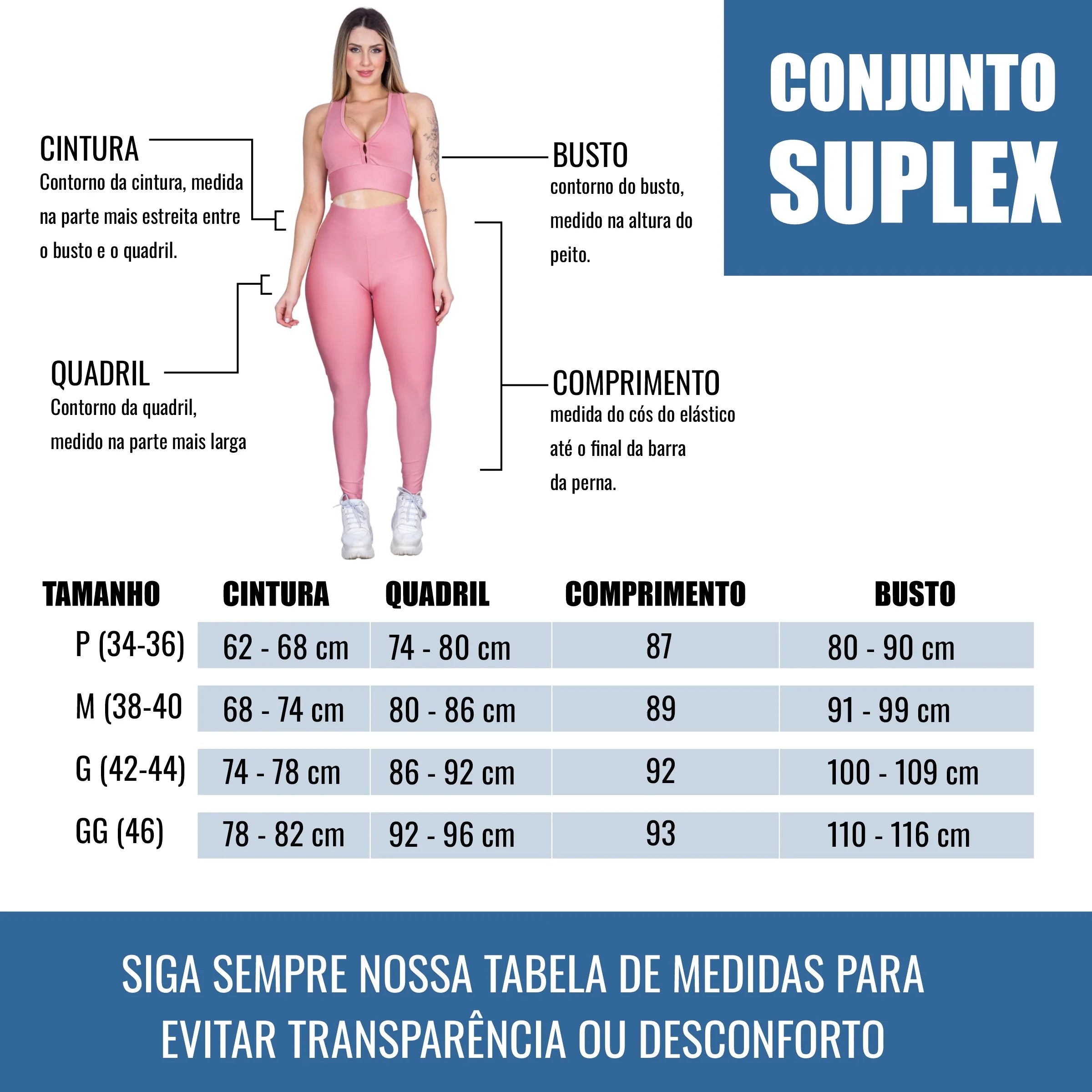 Conjunto Legging Suplex + Top Nadador