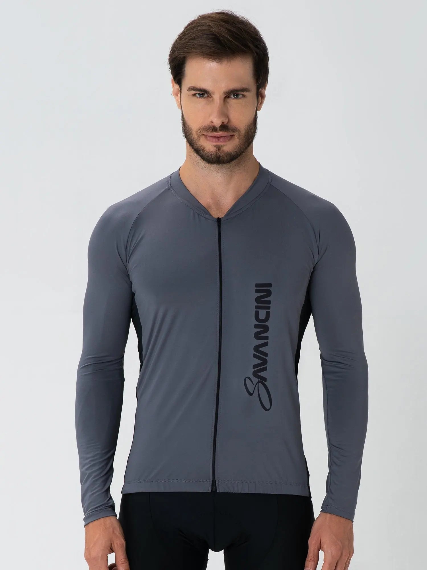 Camisa Masculina Para Ciclismo de Manga Longa