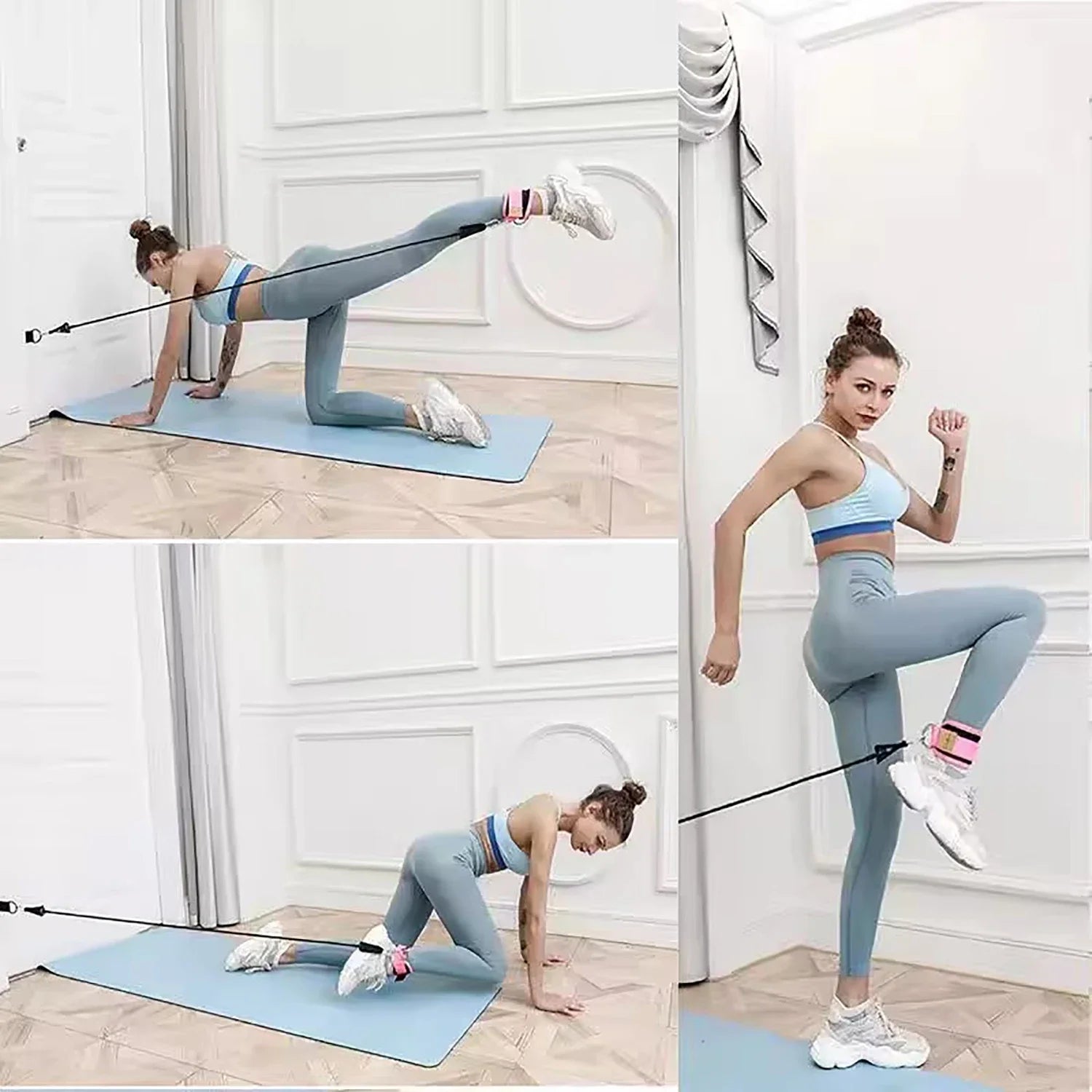 Tornozeleira de Treino com Anel de Fixação