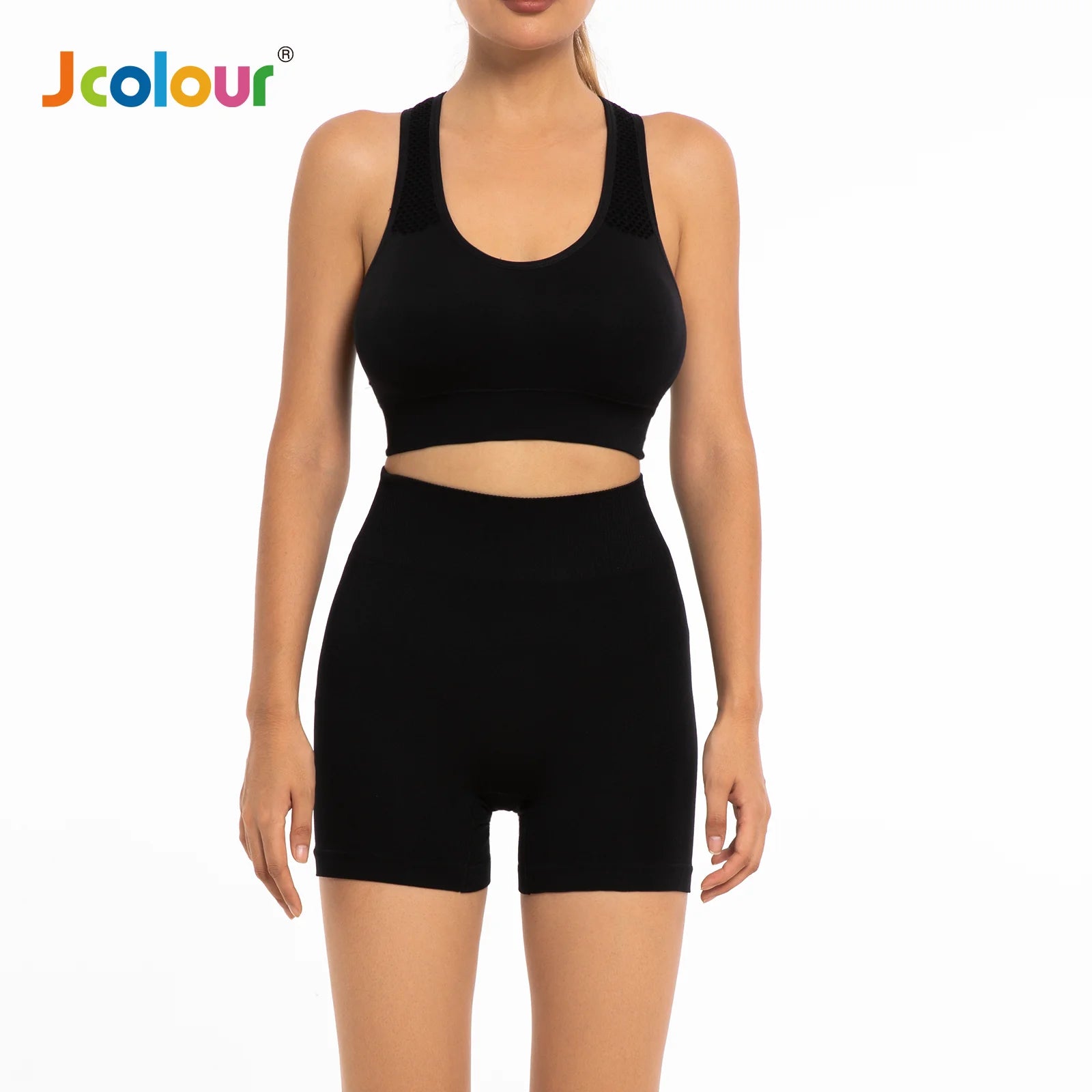 Conjunto de Top e Shorts Esportivo , Respirável e secagem rápida