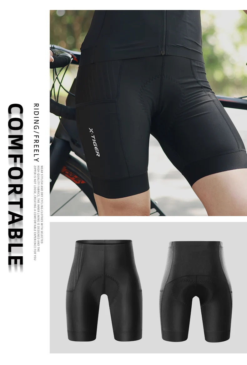Bermuda ciclismo com bolso.