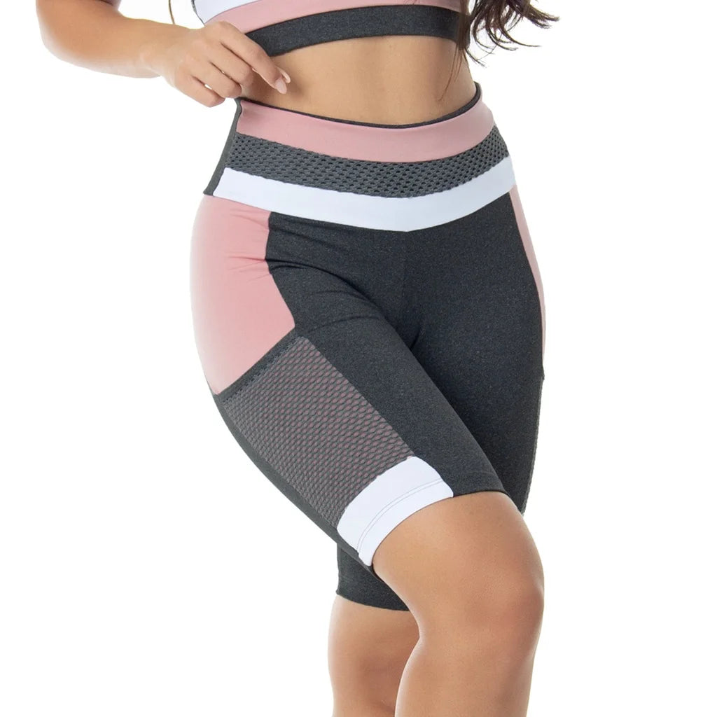 Conjunto Essence Top com Bermuda Suplex Com Bolso