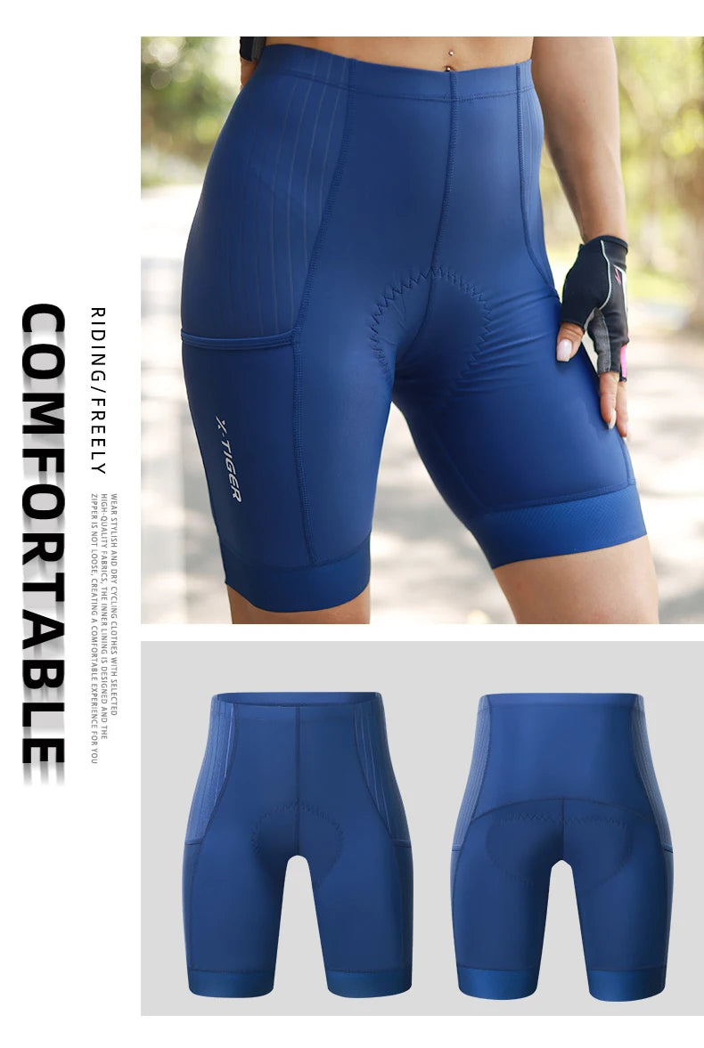 Bermuda ciclismo com bolso.
