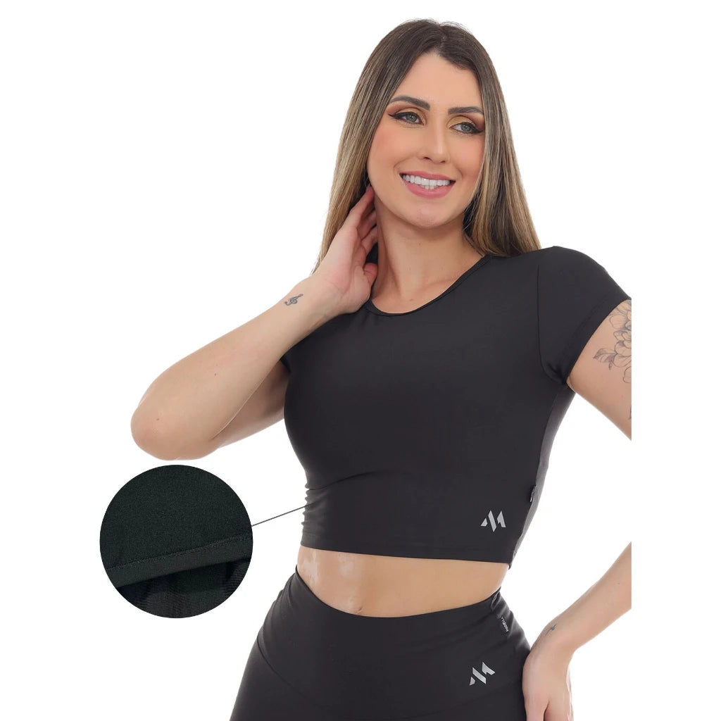 Cropped Felpado para Treino