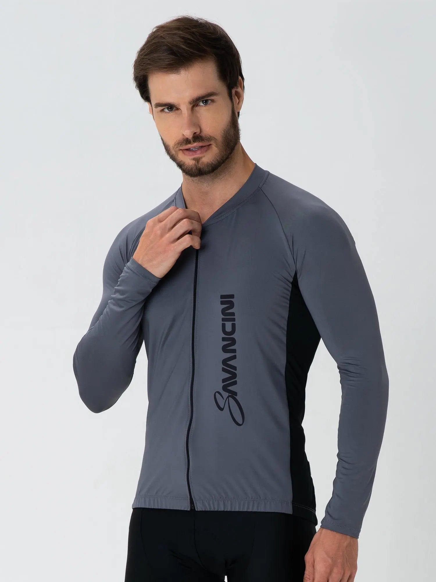 Camisa Masculina Para Ciclismo de Manga Longa