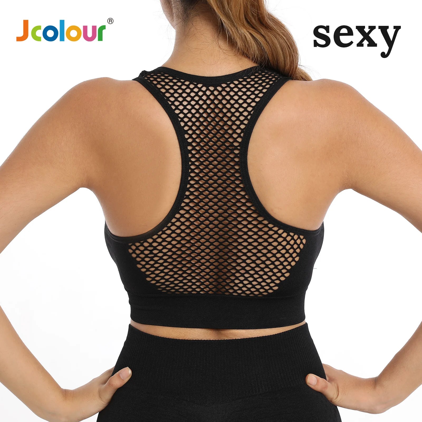 Conjunto de Top e Shorts Esportivo , Respirável e secagem rápida