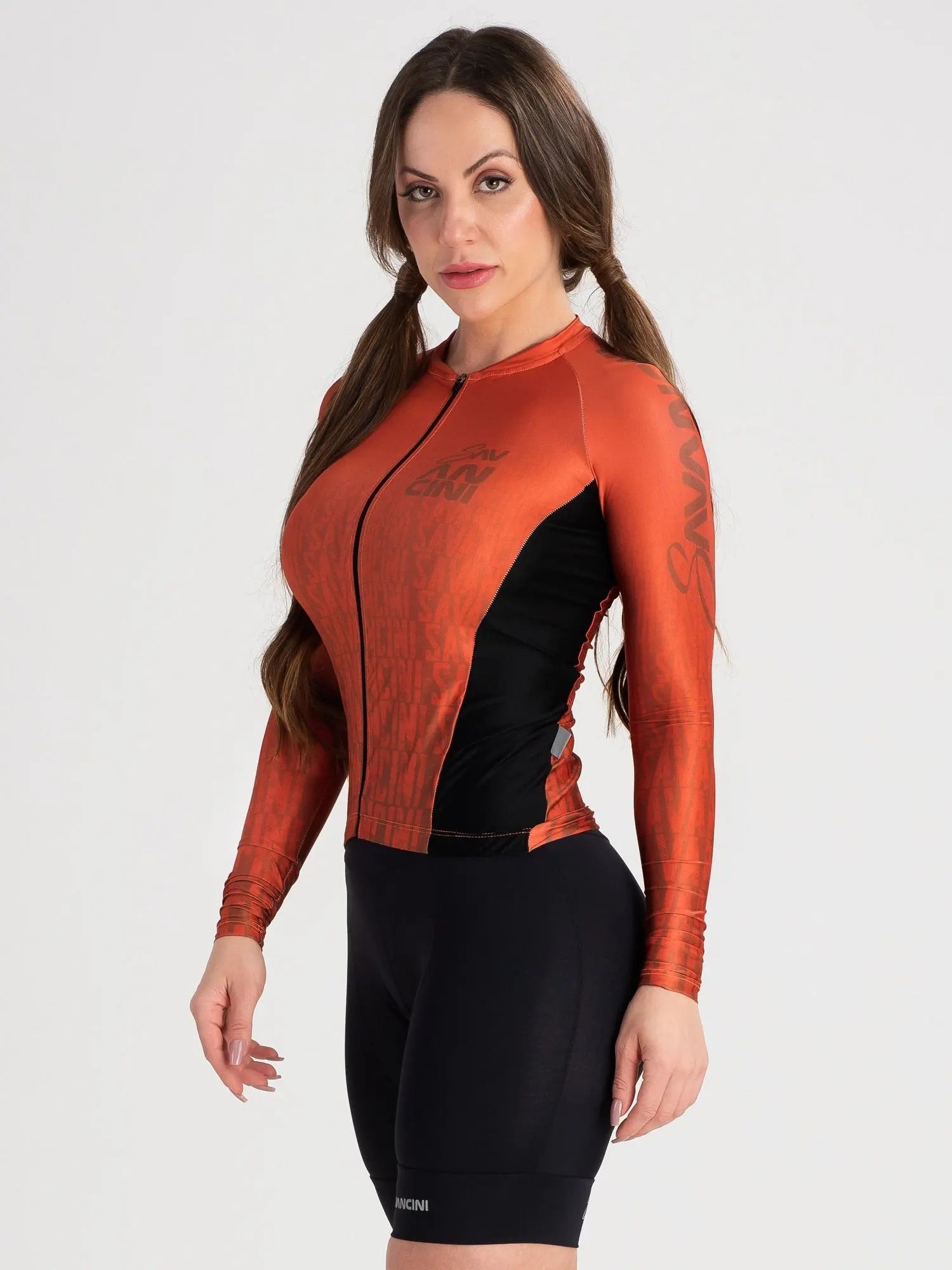 Camisa de Ciclismo Feminina com Manga Longa