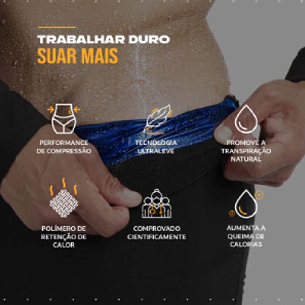Shorts Bermuda de compressão