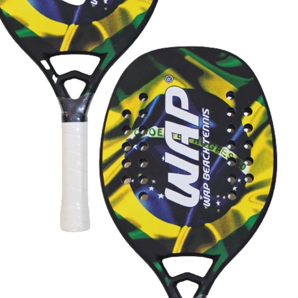Raquete Beach Tennis WBT kevlar e fibra de carbono