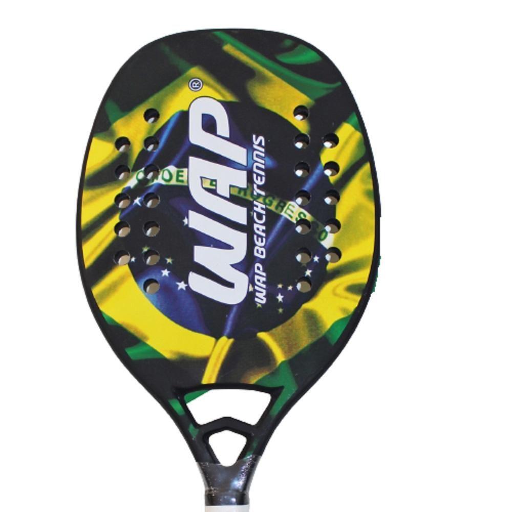 Raquete Beach Tennis WBT kevlar e fibra de carbono